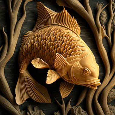 3D модель Нотожаберная рахова рыба (STL)